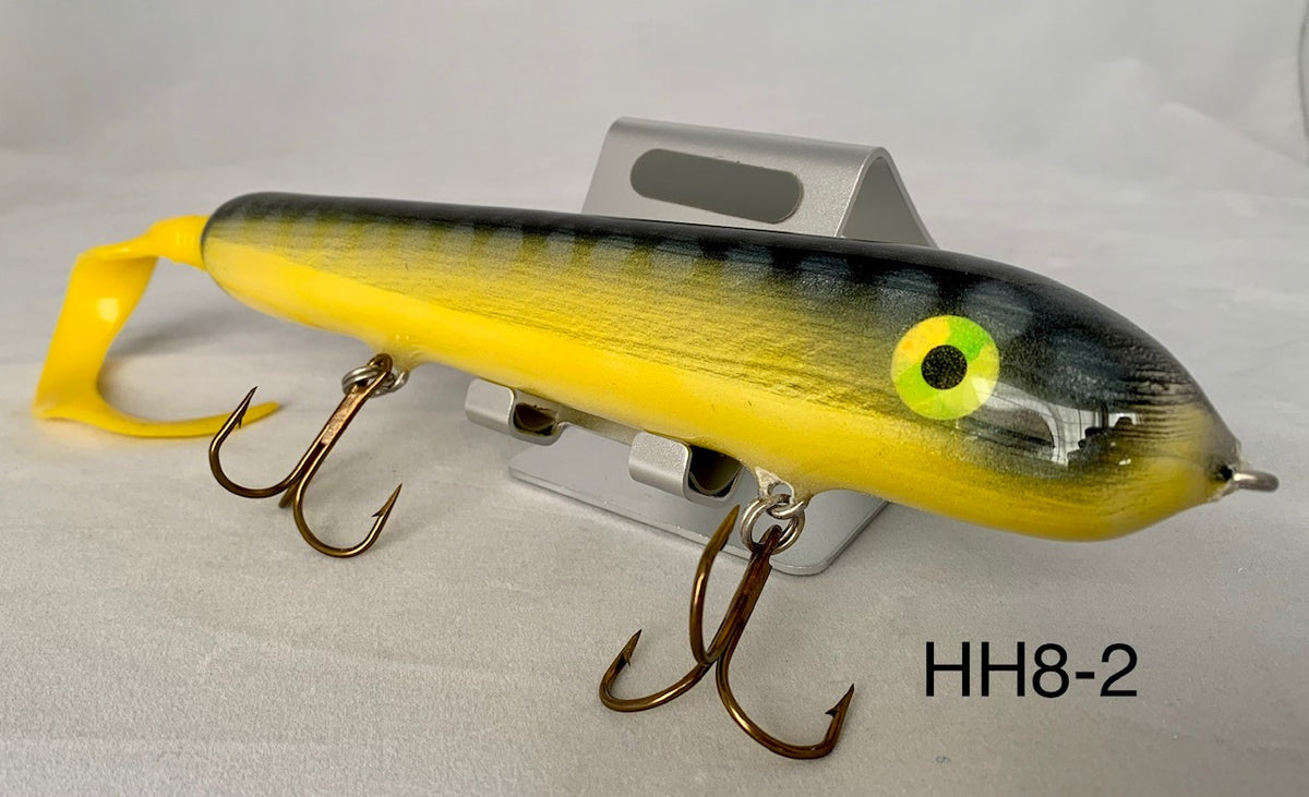 H&H Mach 1 Top Water Bait Color:Natural Pike Musky Bass Discontinued