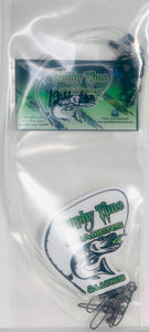 Trophy Time Leaders 12inch #100 fluorocarbon leader in pack of 5