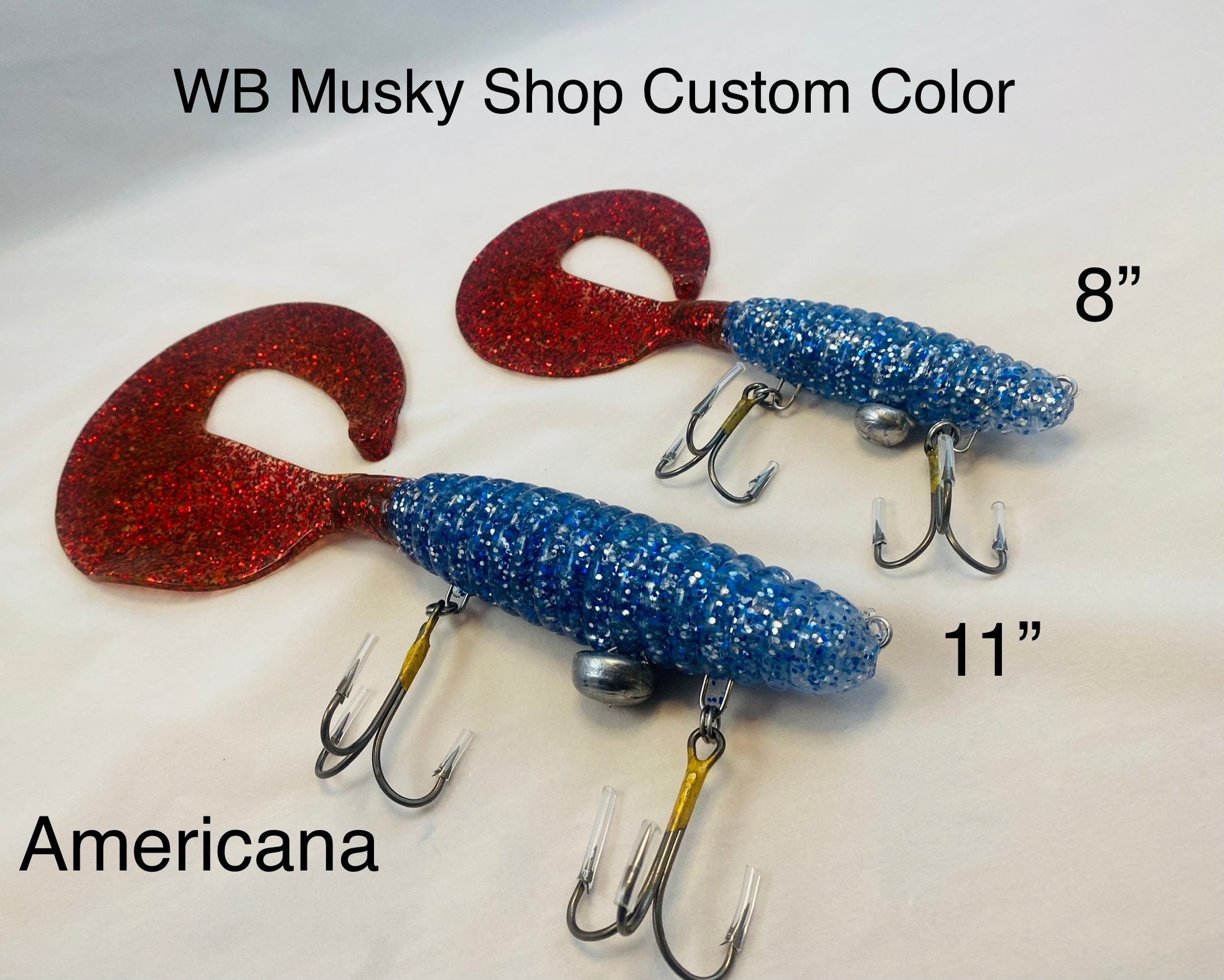 musky lure custom for sale