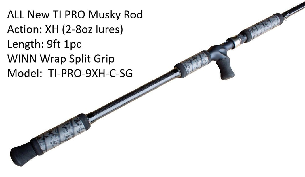 Tackle Industries TI Pro Musky Rod (Shipping Included) – WB Musky Shop