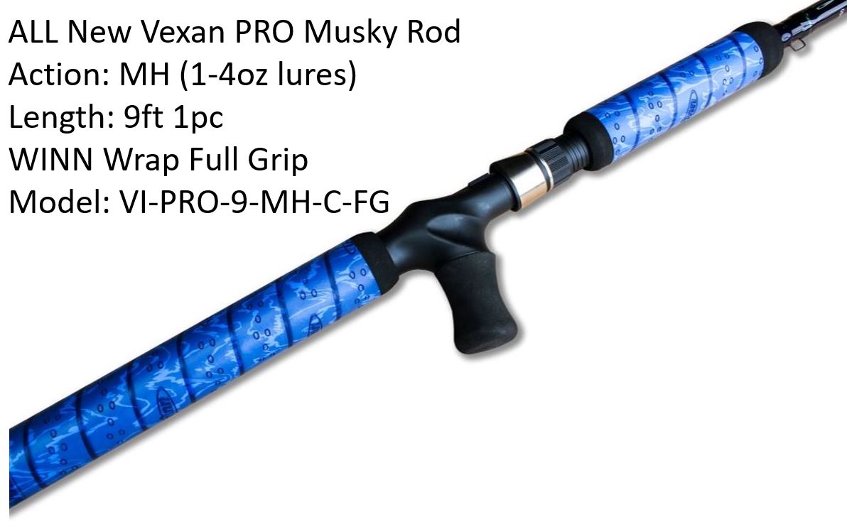 Vexan PRO Musky Rod (Shipping Included) – WB Musky Shop