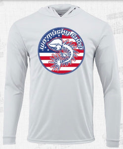 WB Musky Shop Limited Edition Patriotic Performance Shirt